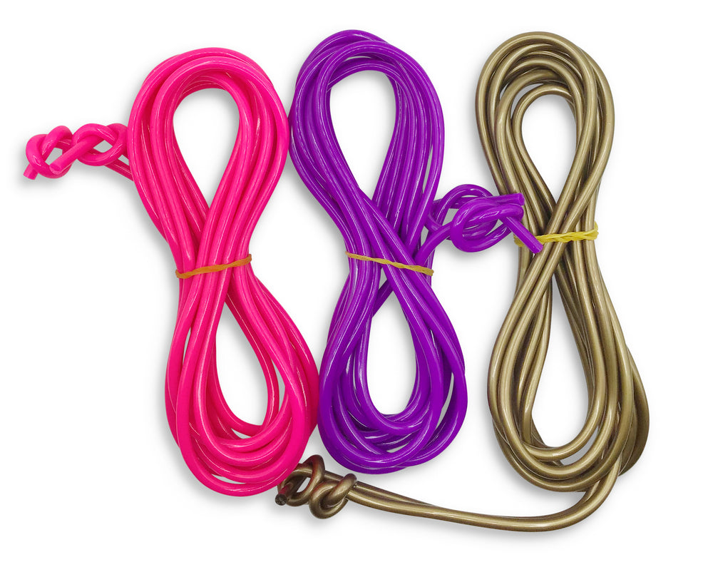 Street Ropez Double Dutch Ropes with Knotted Ends- Set of 2 Ropes