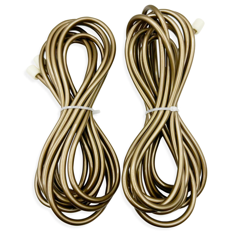 Elite Double Dutch Jump Rope- Gold (Set of 2)