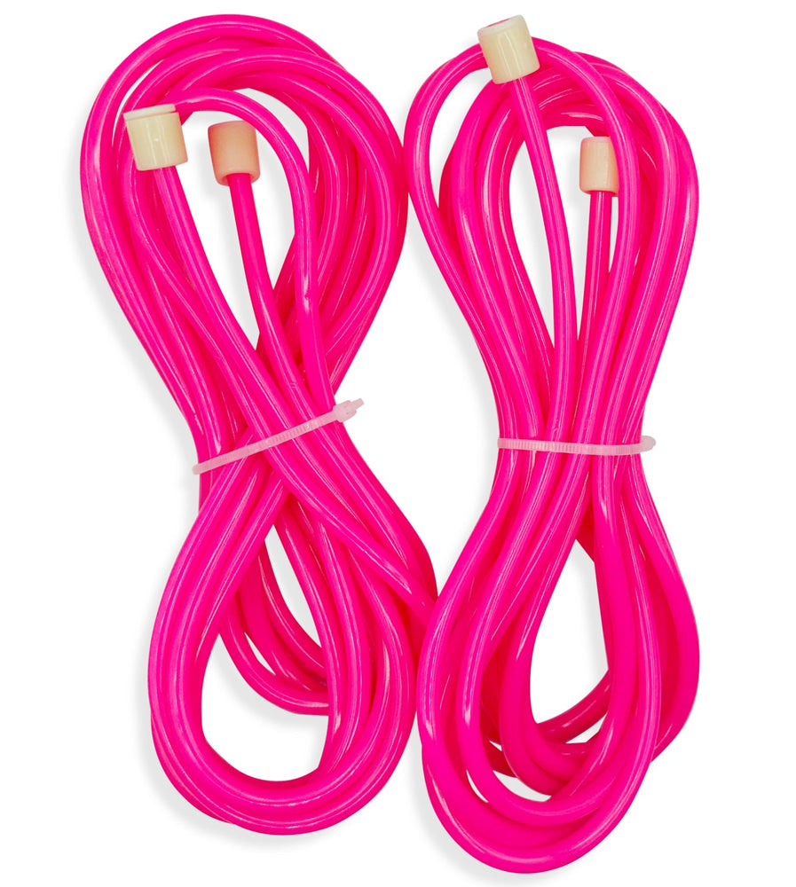 Jumping Rope With Two Ropes Elite Double Dutch Jump Rope- Hot Pink (Set of 2) – Street Ropez!