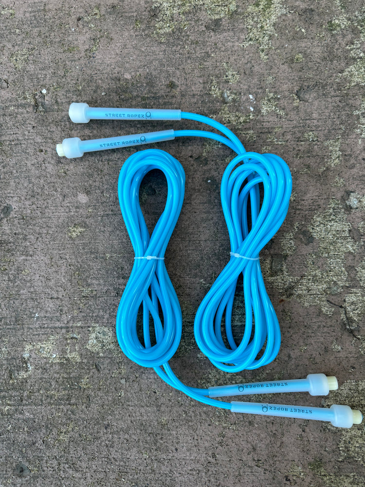 Royalty Double Dutch Ropes- Light Blue (Set of 2) – Street Ropez!