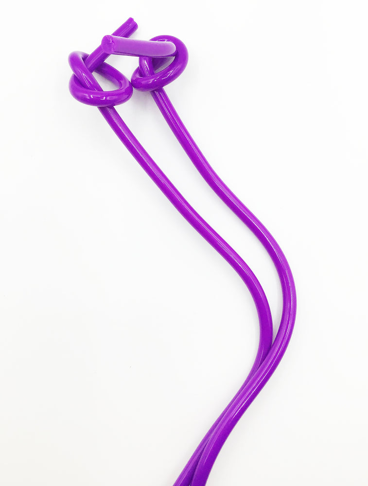 
                  
                    Street Ropez Double Dutch Ropes with Knotted Ends-(Purple) Set of 2 Ropes
                  
                