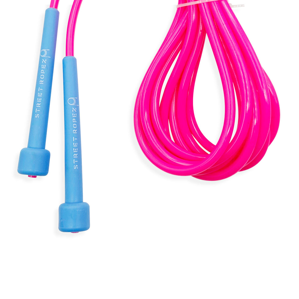 
                  
                    Limited Edition! Duo Royalty Ropes for Double Dutch- Pink + Light Blue
                  
                